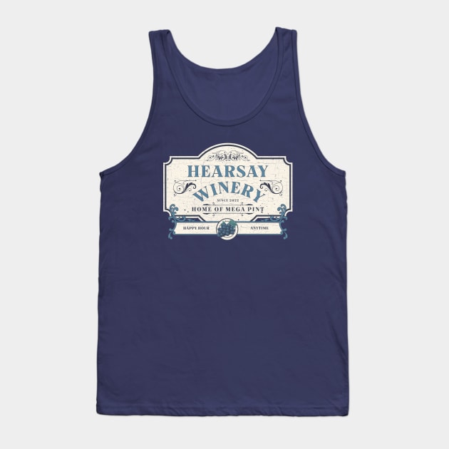 Hearsay winery Tank Top by valentinahramov